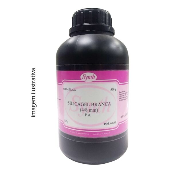 SILICAGEL BRANCA (4-8)MM P.A. - 500G