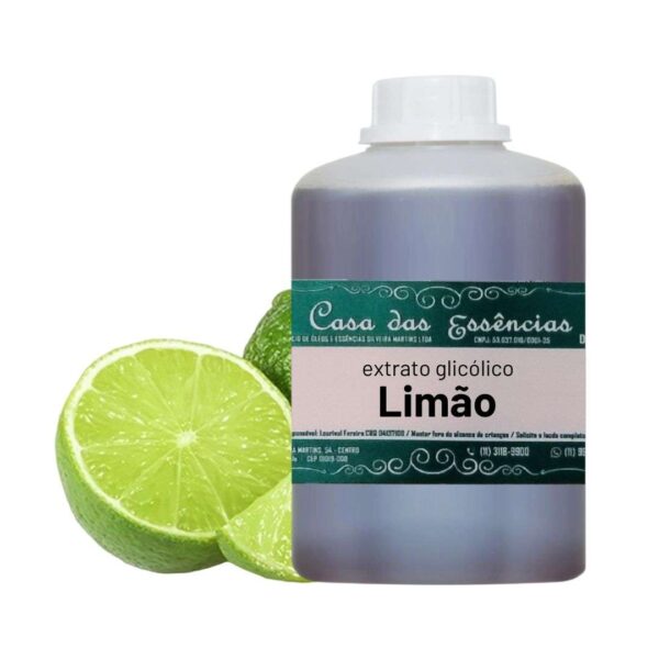 Limão Extrato Glicólico - 01lt