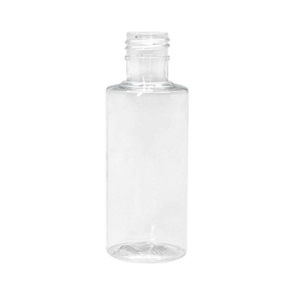 FRASCO PET 120ML CILRETO TRANSPARENTE (B24/410MM)