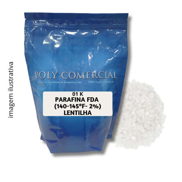 PARAFINA FDA (140-145ºF- 2%) LENTILHA - KG