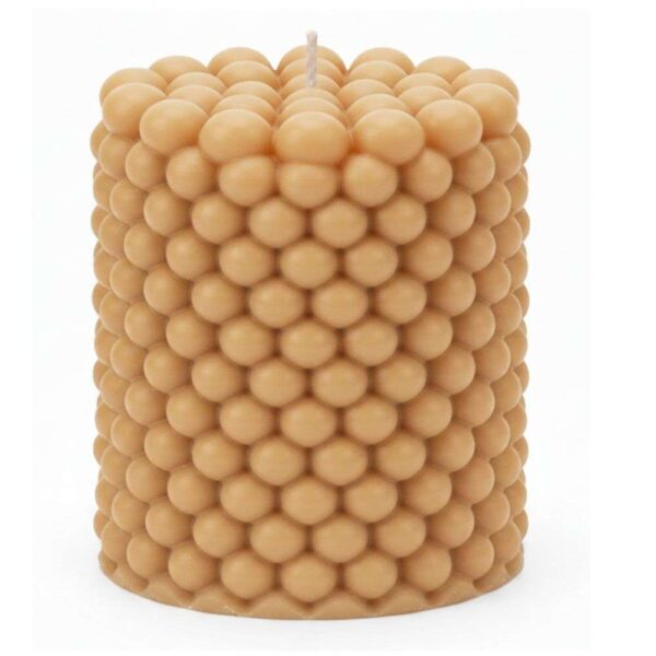 Molde de Silicone S-1605 Vela Tubo De Bolinha M