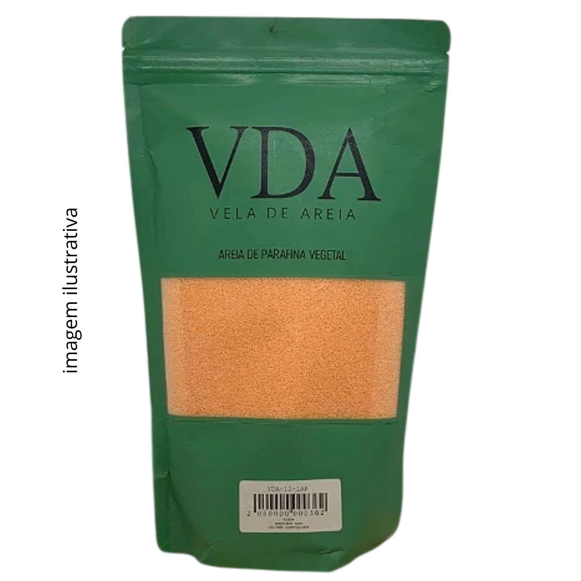 VELA DE AREIA LARANJA - 500G