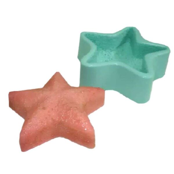 Molde de silicone S-068 Estrela Esfoliante - Imagem 2