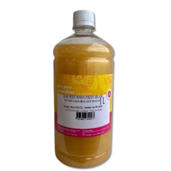 BASE BODY SPLASH ILUMINADO DOURADO (LIMNE) - LT