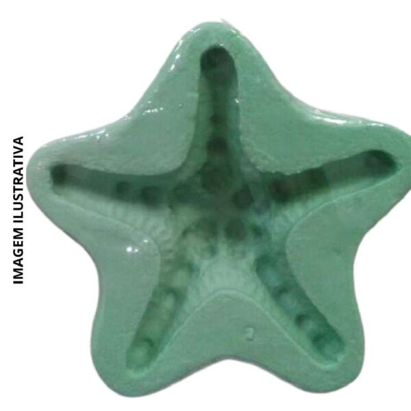 Molde de Silicone P-019 Estrela Do Mar - Imagem 2