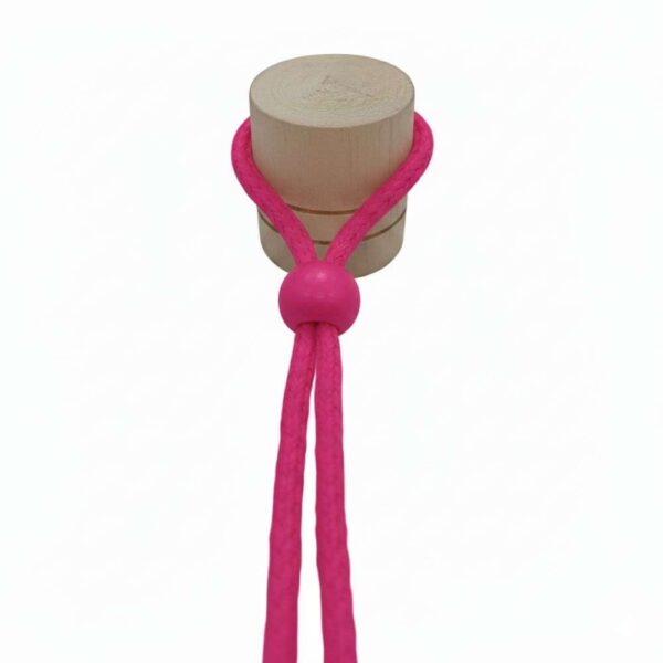 TAMPA AROMATIZADOR P/ CARRO CORDÃO ROSA (B13MM) - UN