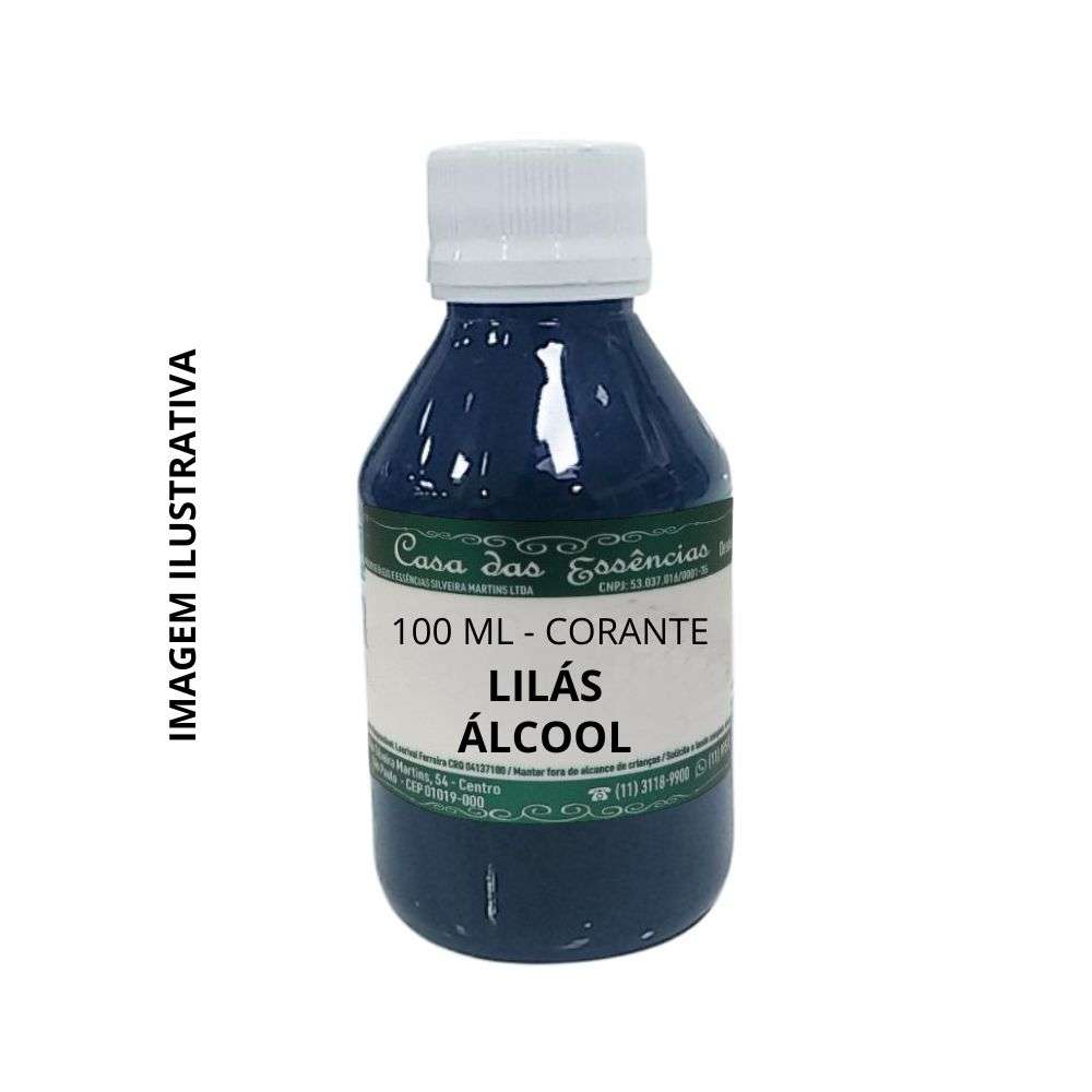 Corante Lilás Álcool - 100ML