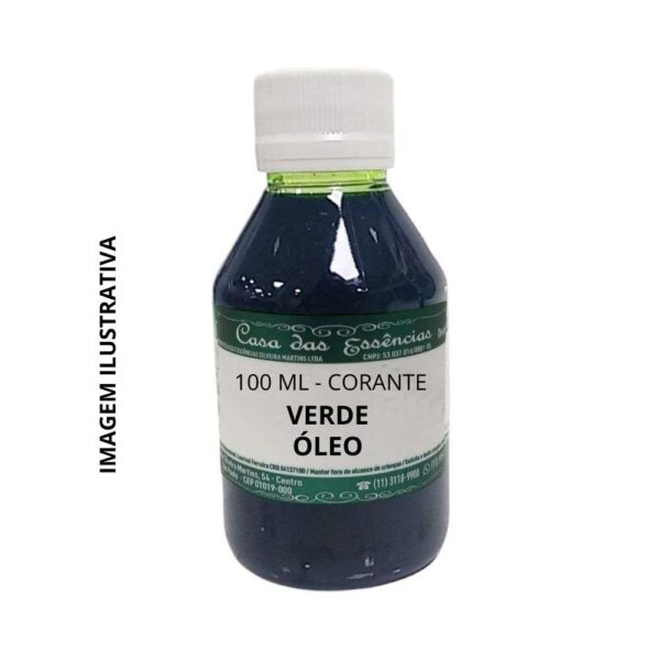 Corante Verde Óleo - 100ML