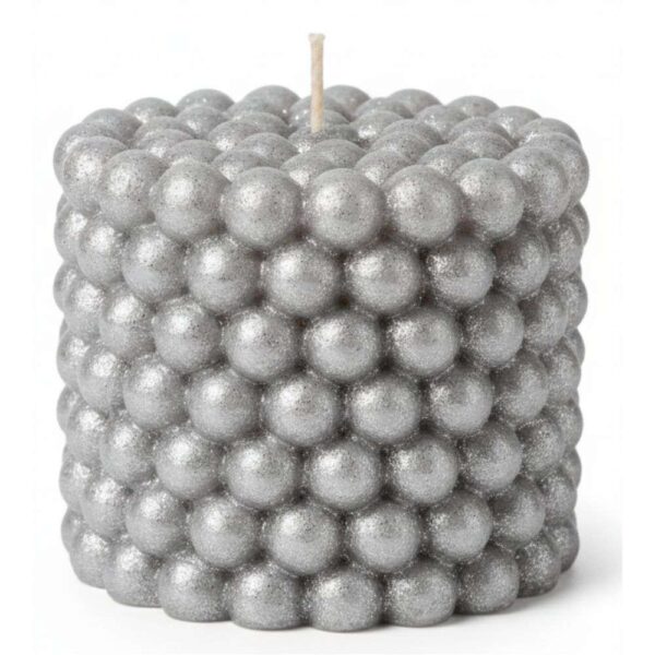 Molde de Silicone S-1606 Vela Tubo De Bolinha P