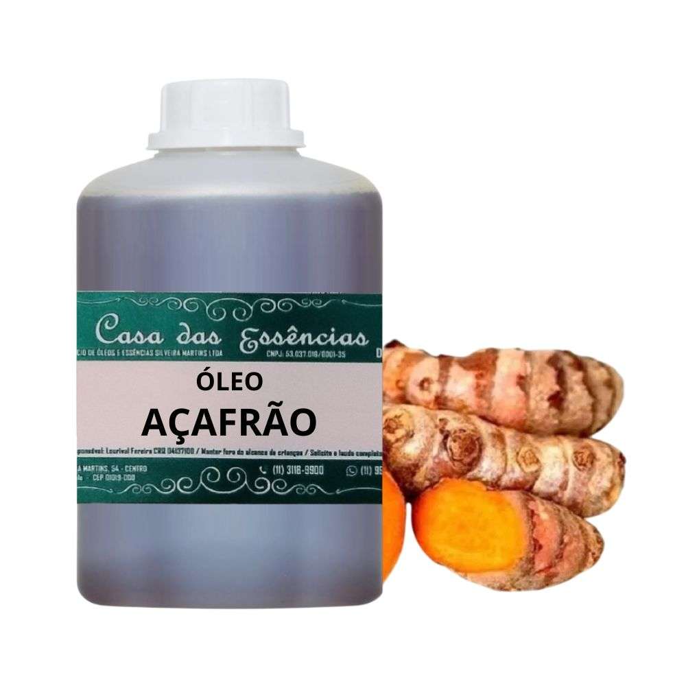 Óleo de Açafrão - Cúrcuma - 01lt