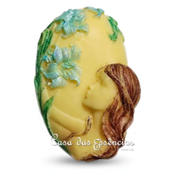 Molde de Silicone S-1573 DAMAS E FLORES