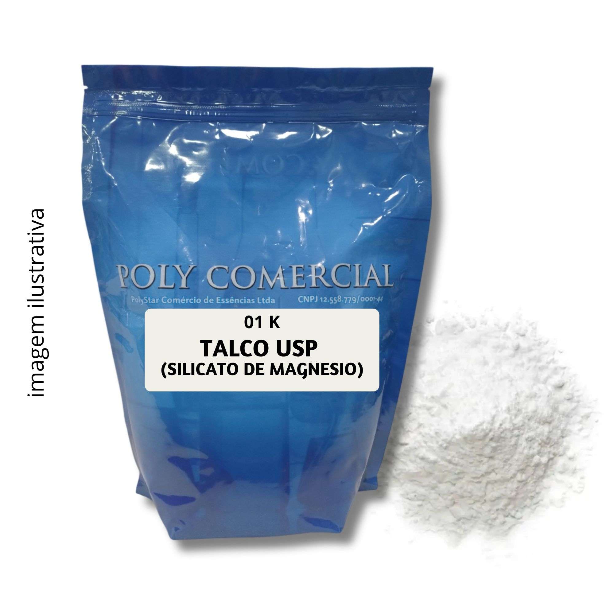 TALCO USP (SILICATO DE MAGNESIO) - KG