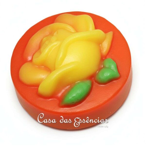 Molde de Silicone S-046 REDONDO C/ROSA
