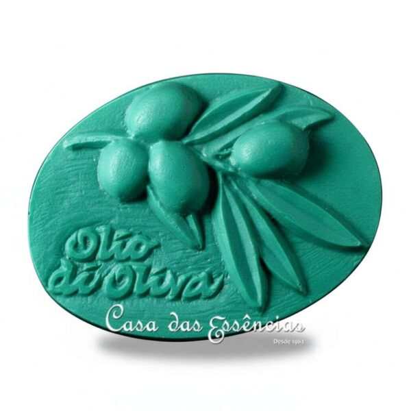 Molde de Silicone S-777 OVAL ÓLEO DE OLIVA.