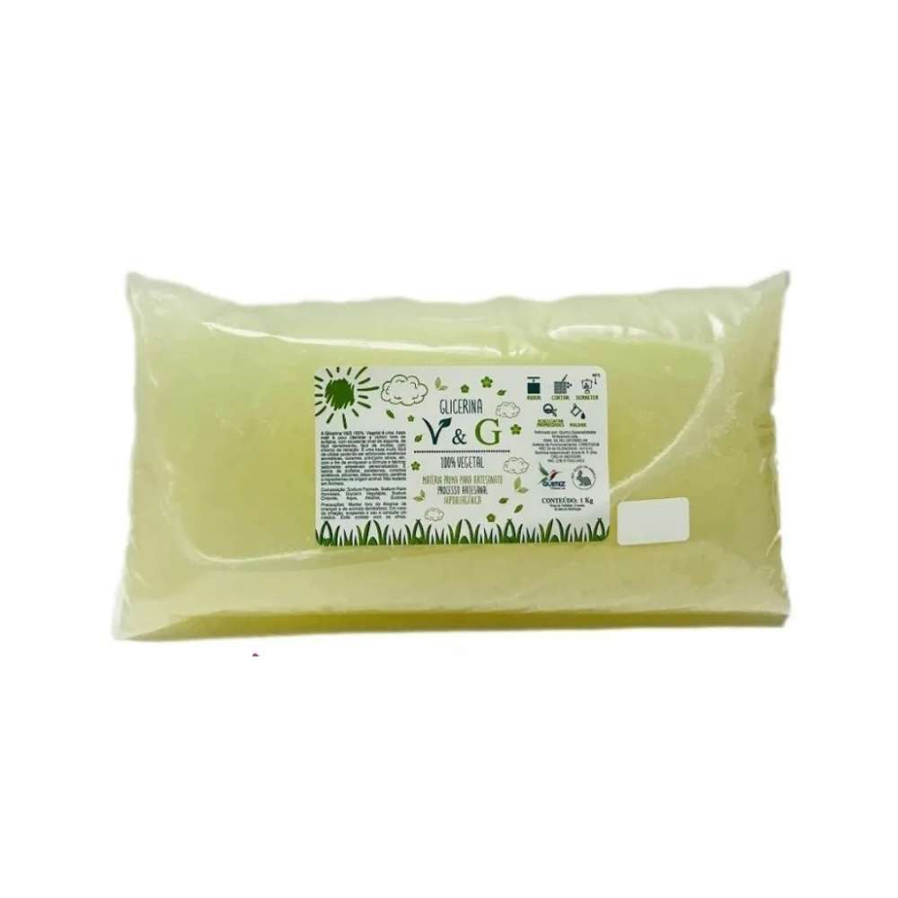 BASE GLICERINA VG 100% VEGETAL TRANSPARENTE - KG