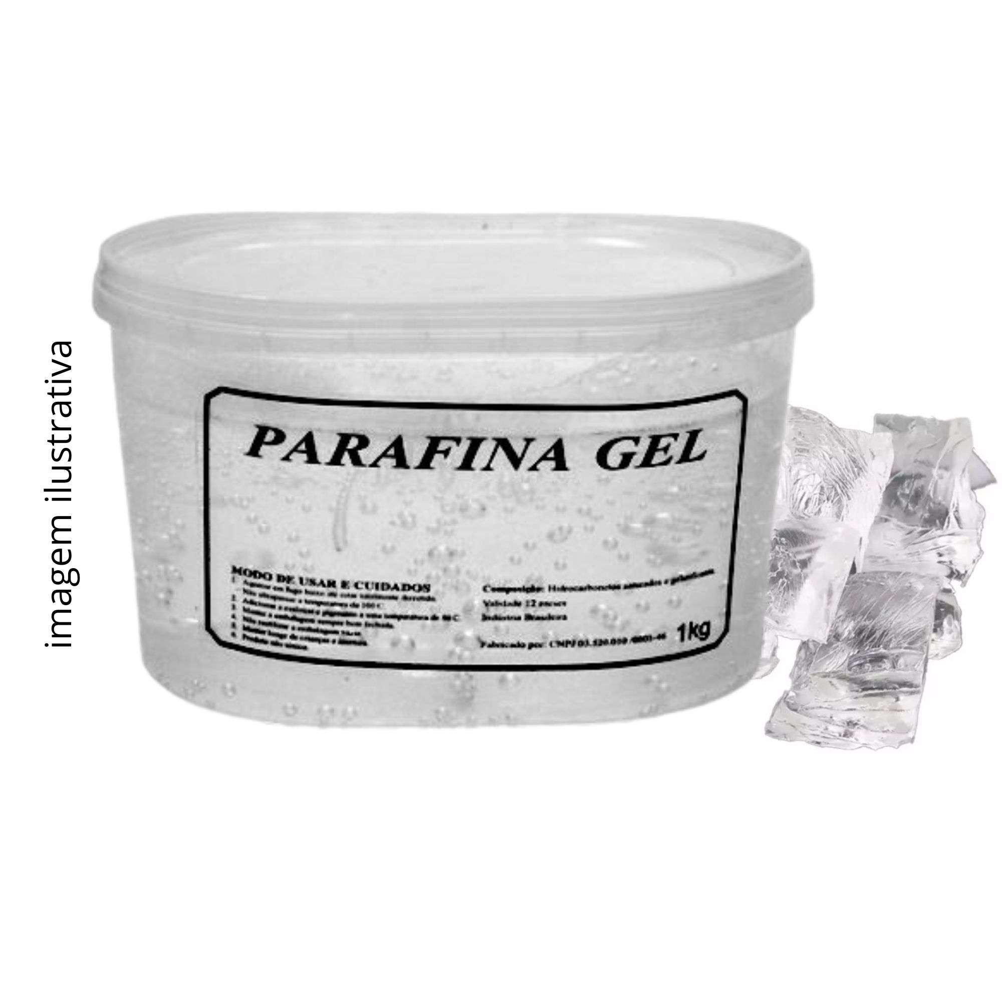 PARAFINA GEL CRISTAL (DURA) - KG
