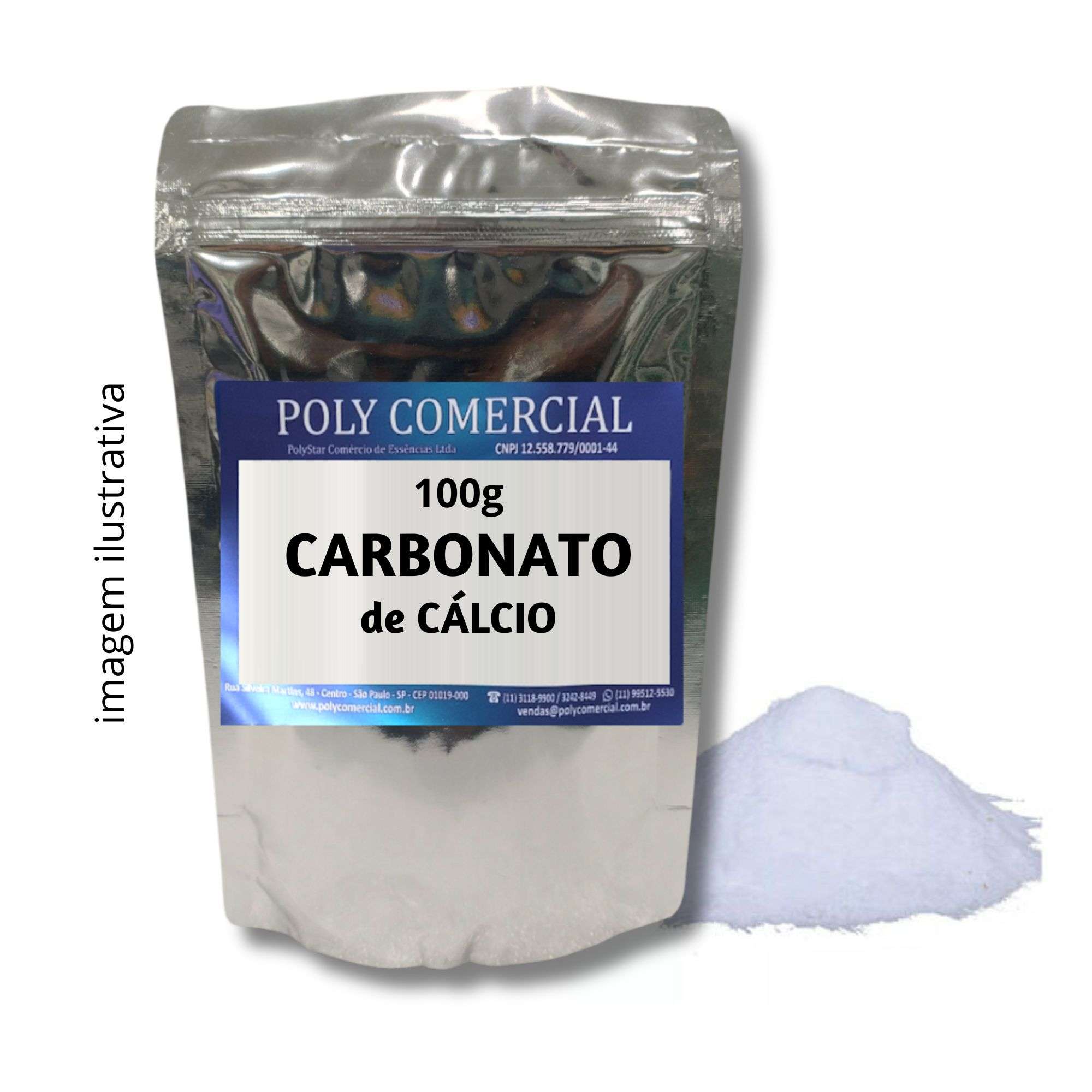 CARBONATO DE CÁLCIO - 100G