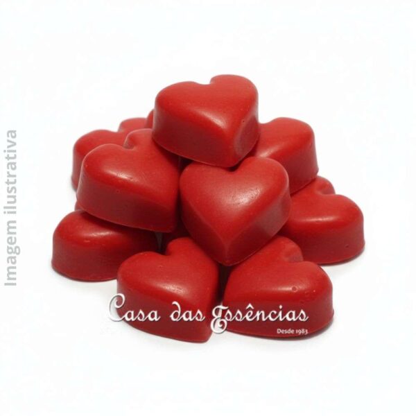Molde de Silicone P-016 Coração 10 Cav.