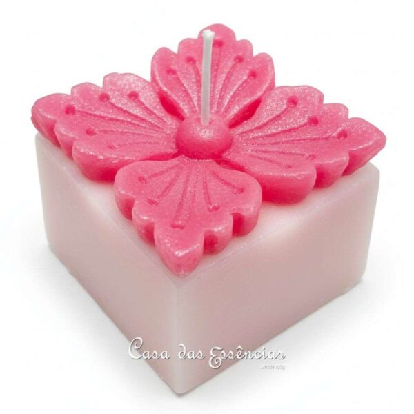 Molde de Silicone S-1495 VELA FLOR