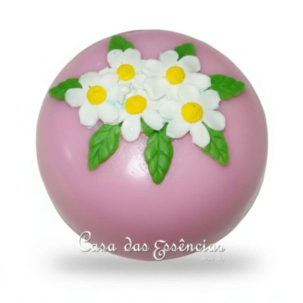 Molde de Silicone S-094 REDONDO G. MARGARIDAS