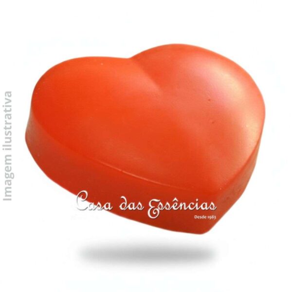 Molde de silicone S-014 CORAÇÃO GRANDE 02 CAV