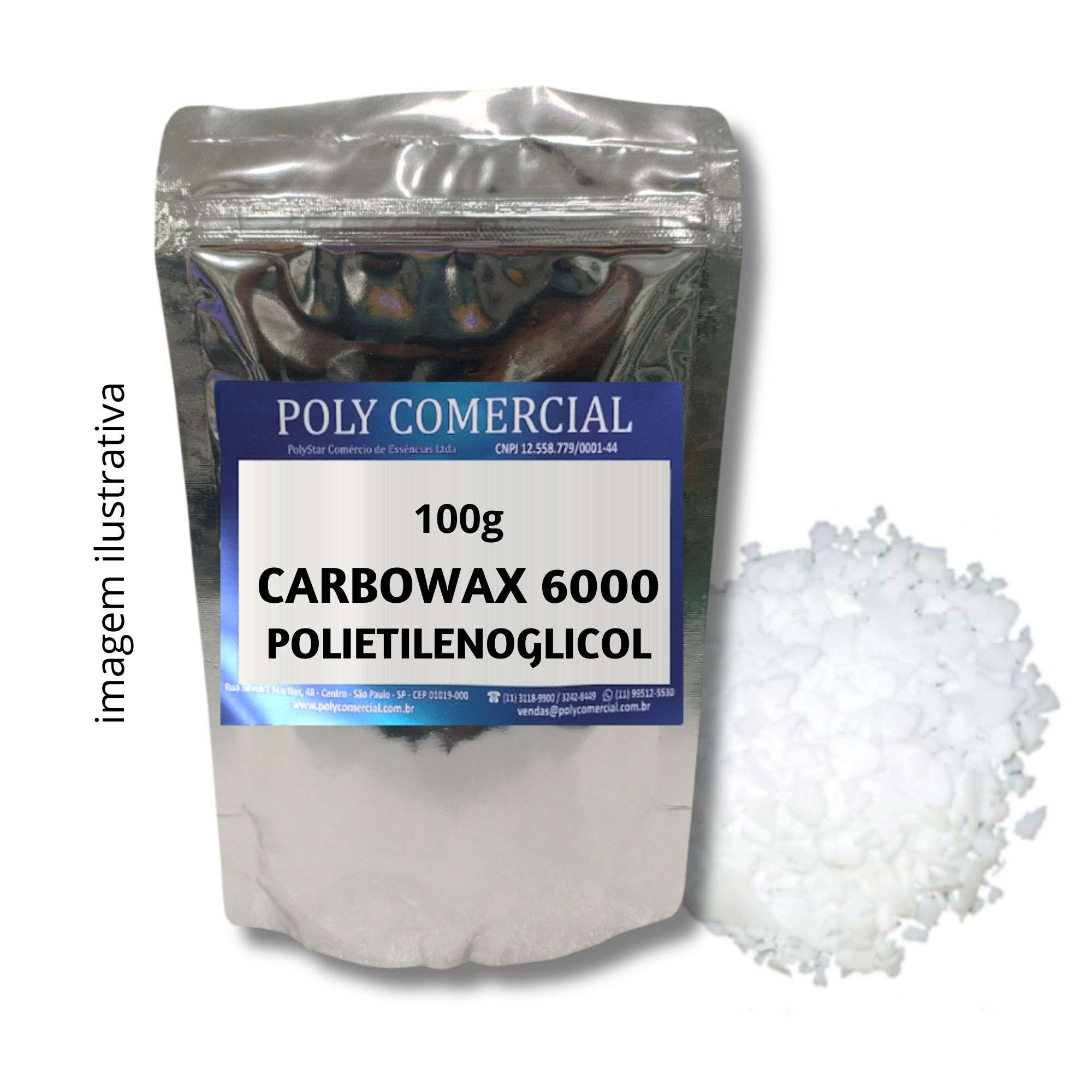 CARBOWAX 6000 POLIETILENOGLICOL - 100G