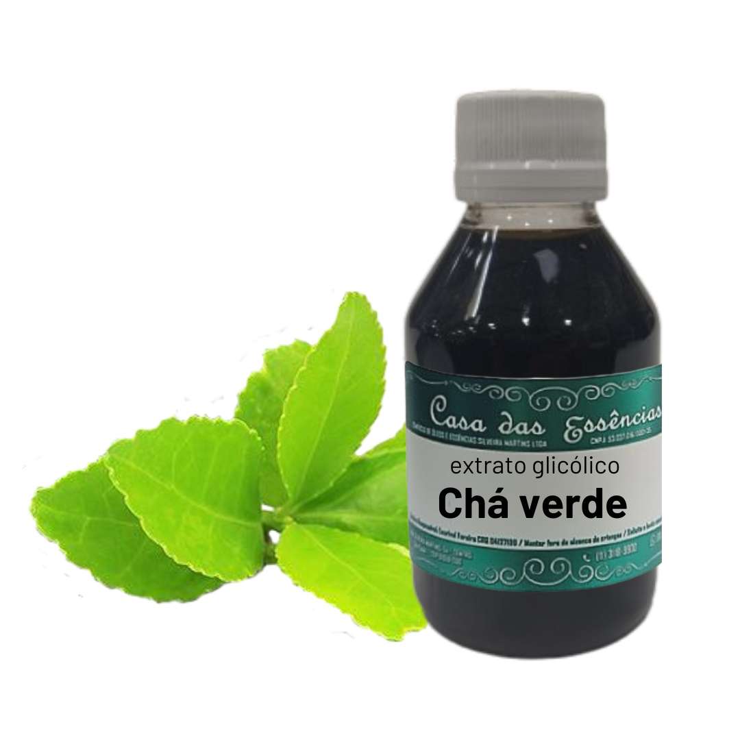 Chá Verde Extrato Glicólico - 100ml