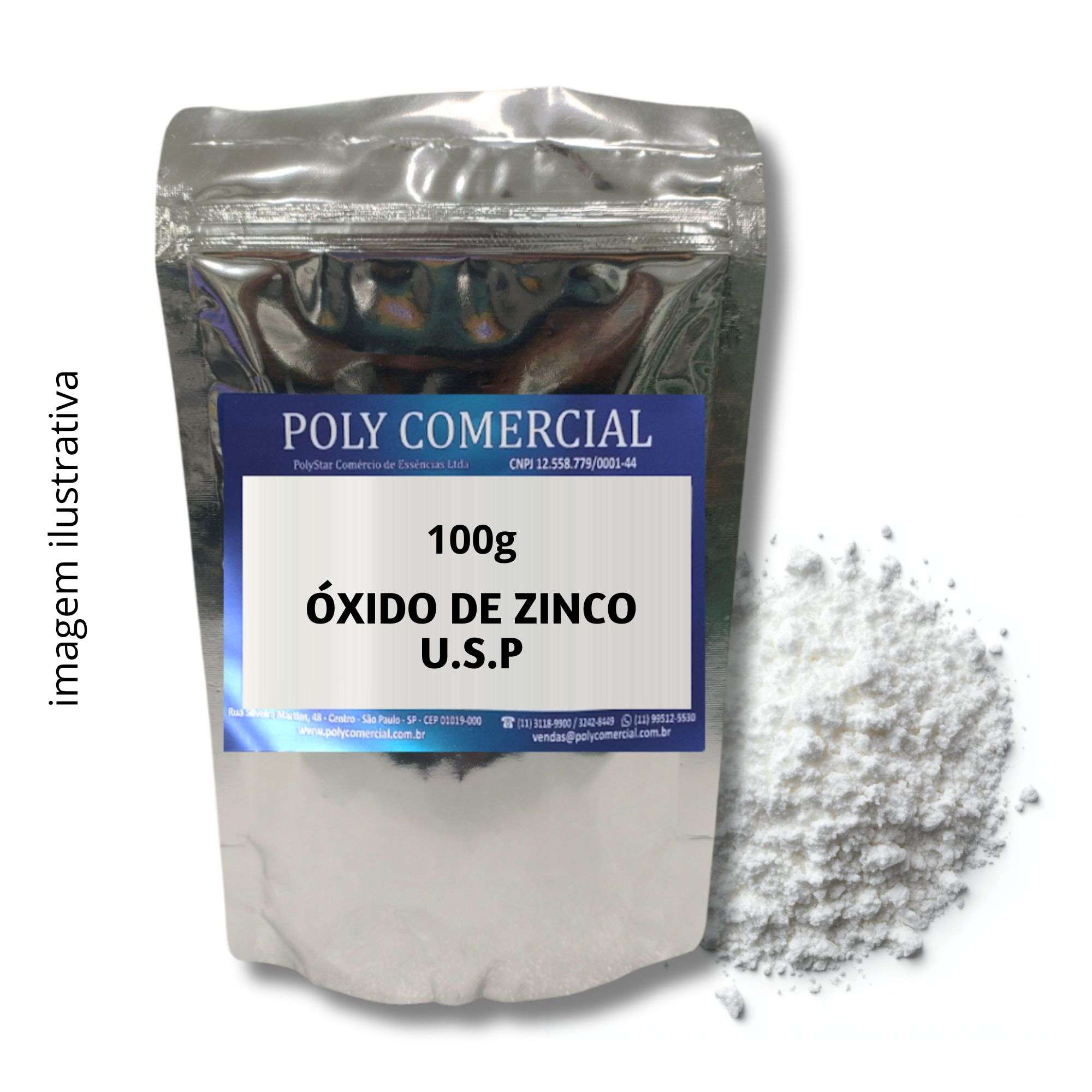 ÓXIDO DE ZINCO USP - 100G