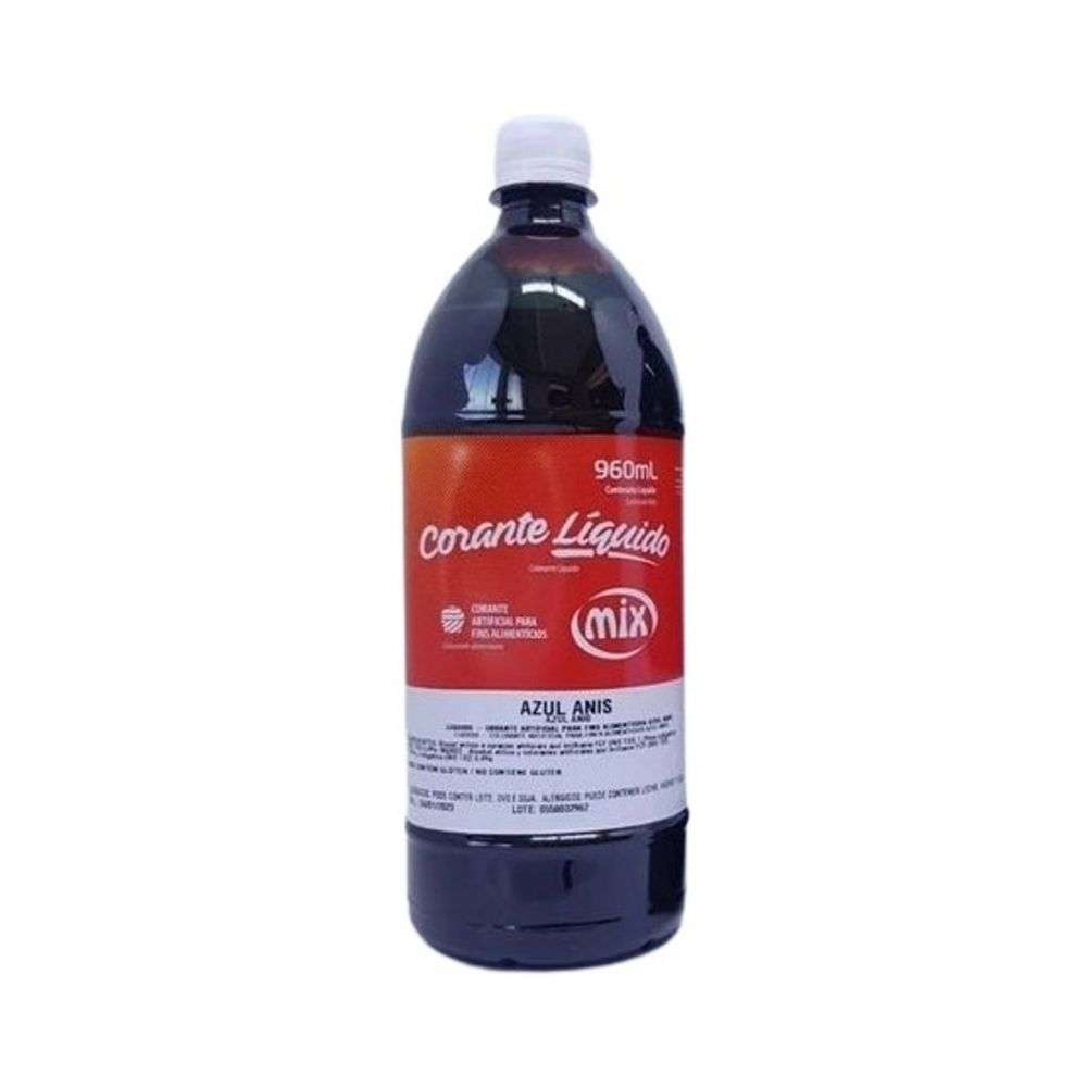 CORANTE AZUL ANIZ ALIMENTÍCIO 960ML