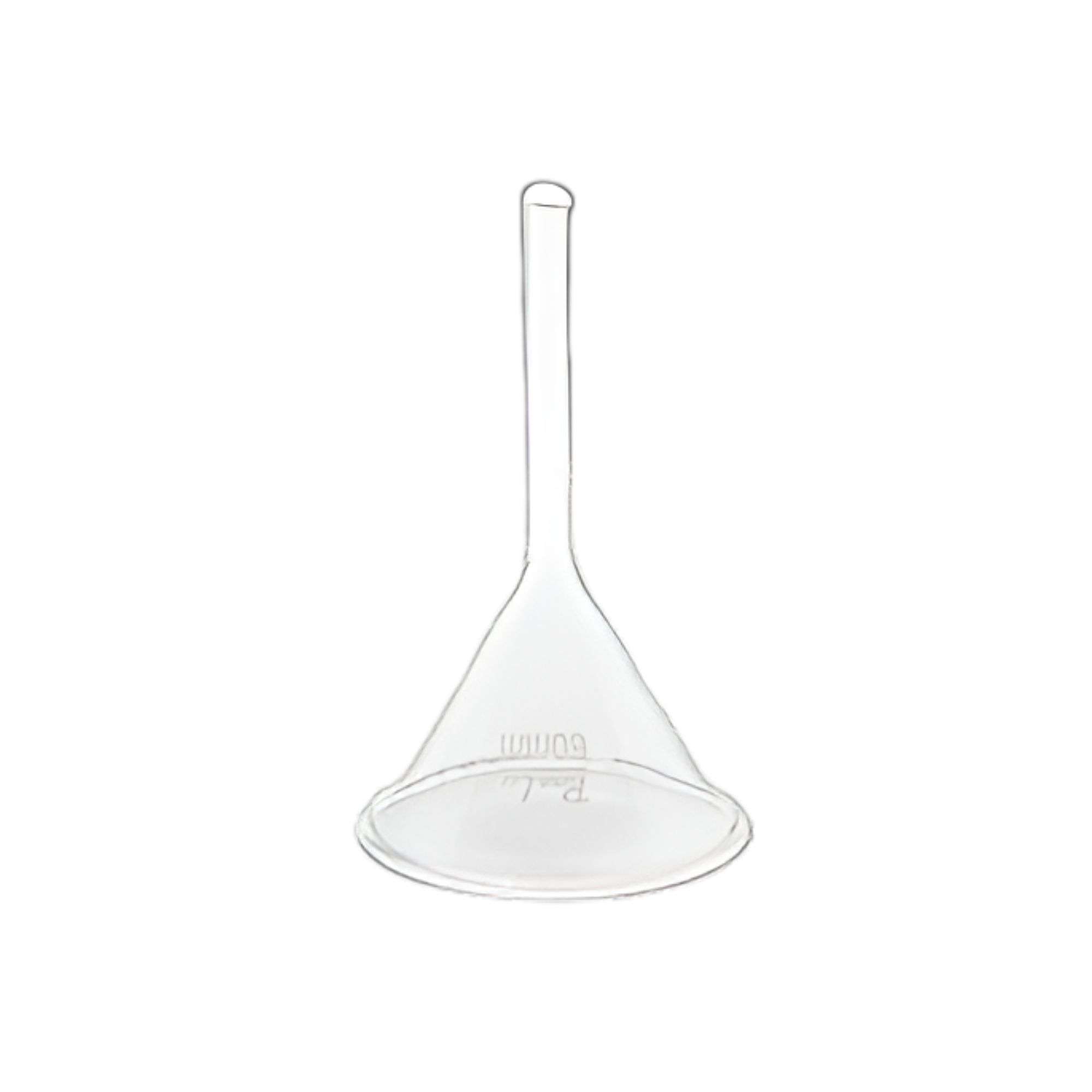 FUNIL DE VIDRO 30ML - 60MM