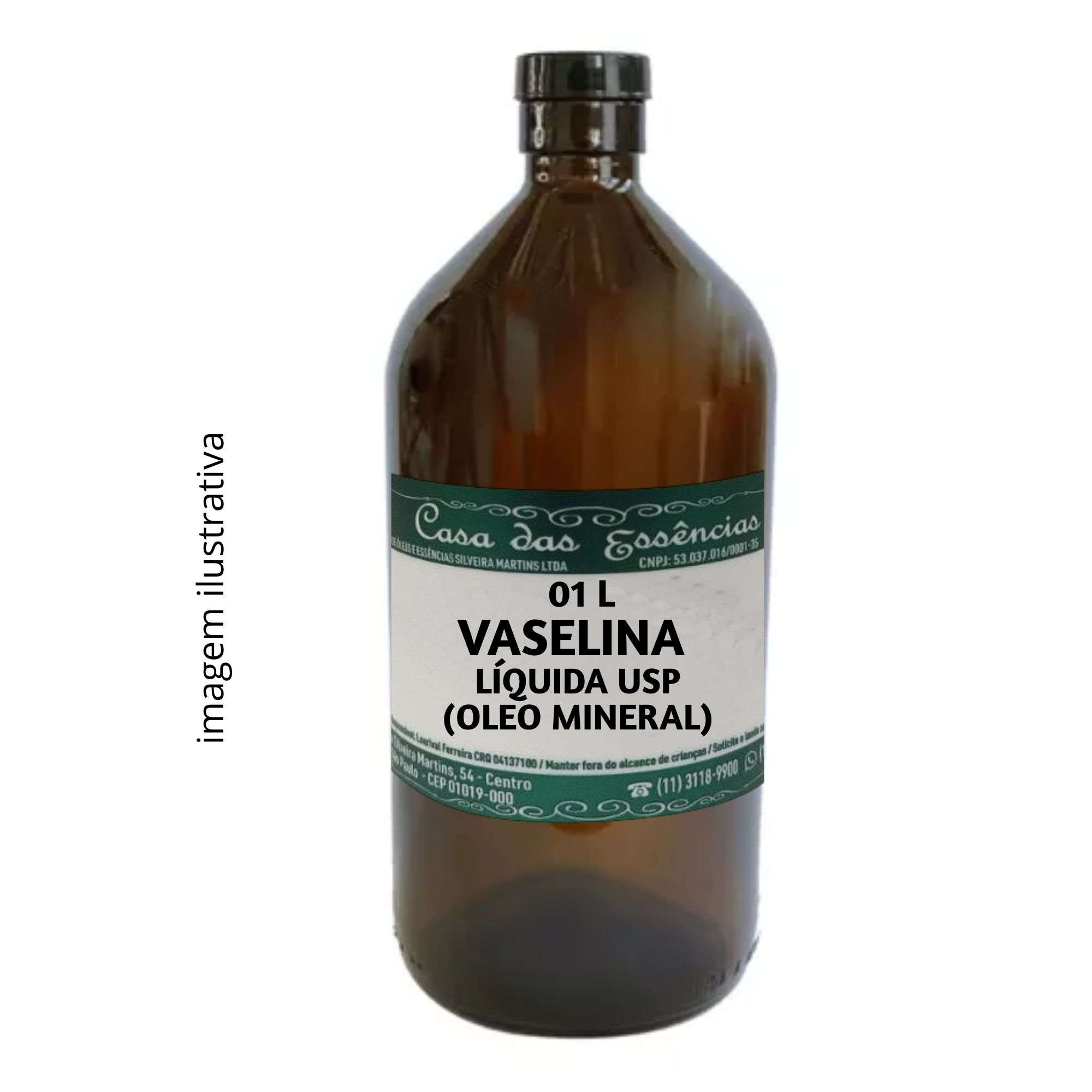VASELINA LIQUIDA USP (OLEO MINERAL) - LT