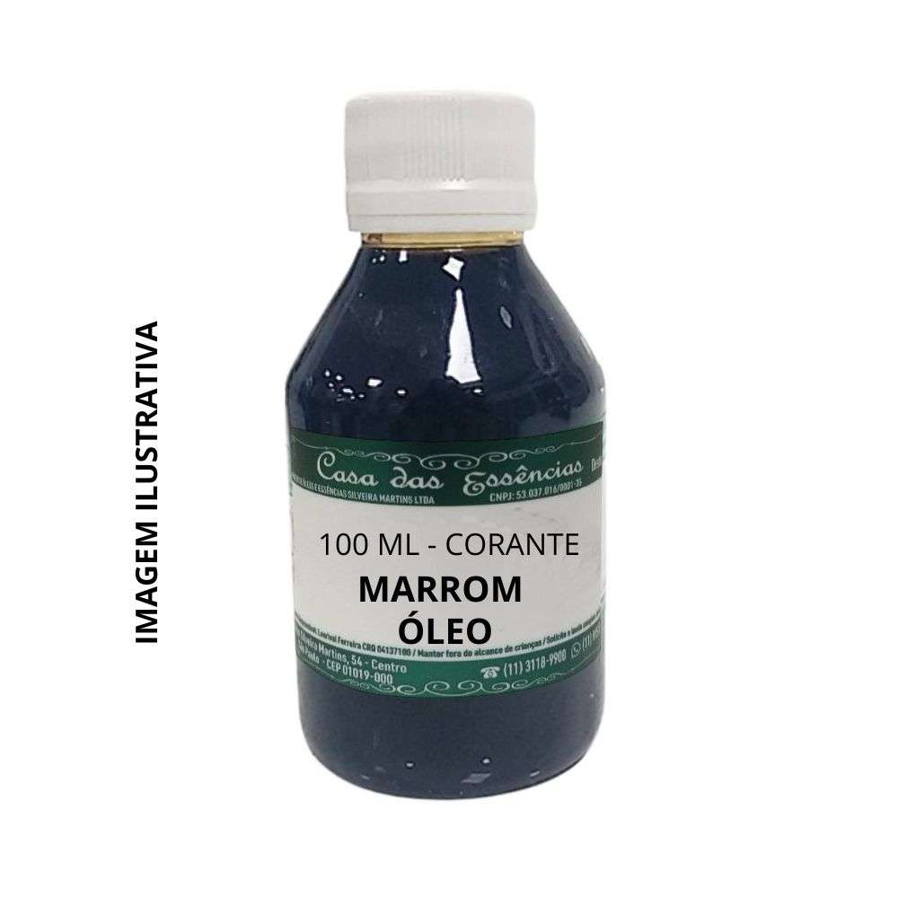 Corante Marrom Óleo - 100ML