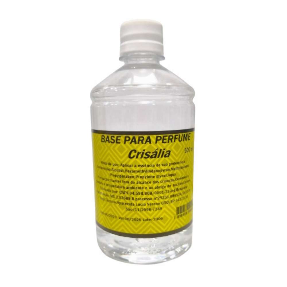 BASE VEICULO P/ PERFUME CRISALIA - 500ML