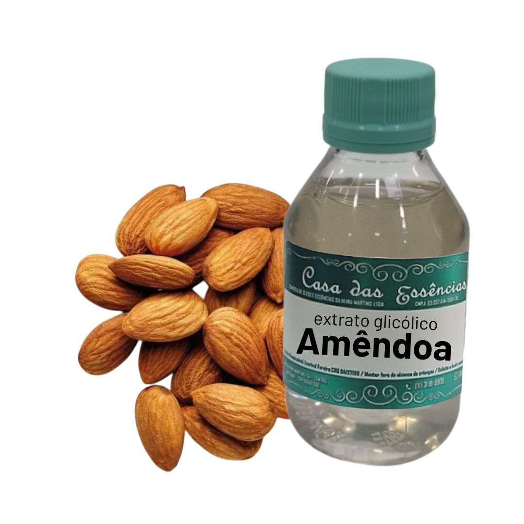 Amêndoas Extrato Glicólico - 100ml