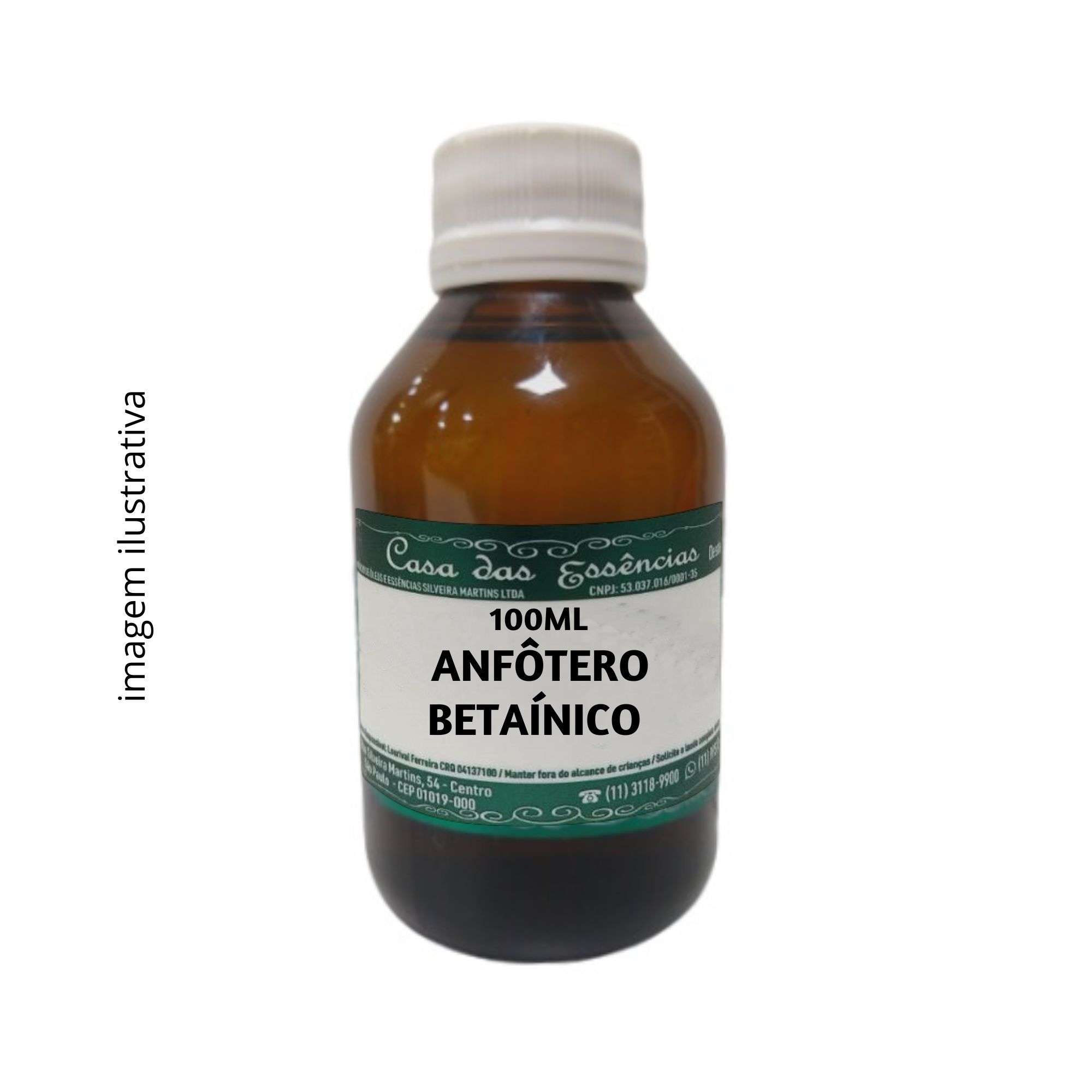 ANFÓTERO BETAÍNICO (COCOAMIDOPROPILBETAÍNA) - 100ML