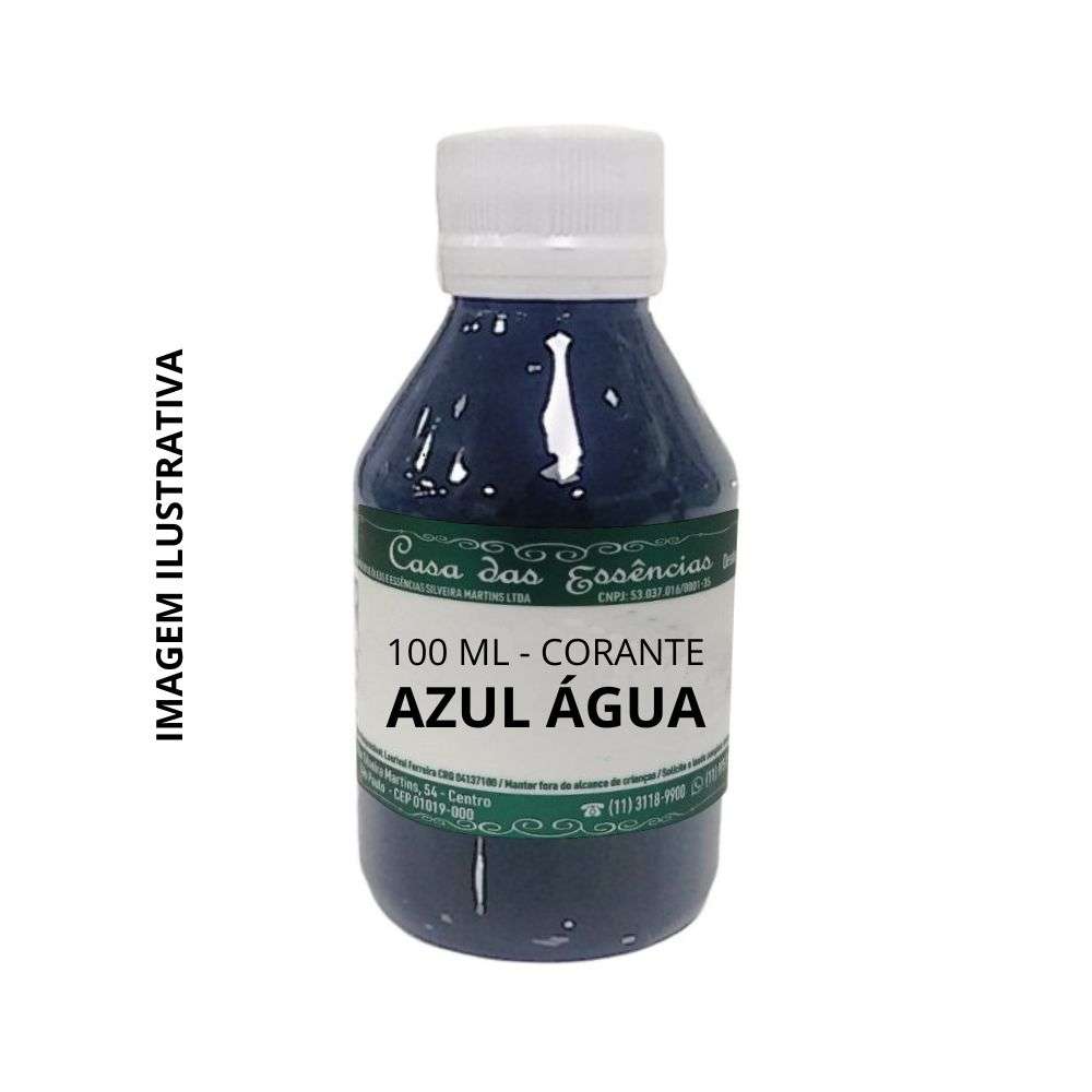Corante azul água 100ml