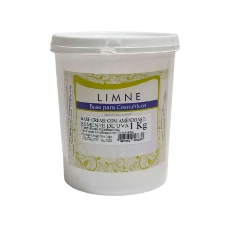 BASE CREME LIMNE C/ AMÊNDOAS E SEMENTE DE UVA - KG