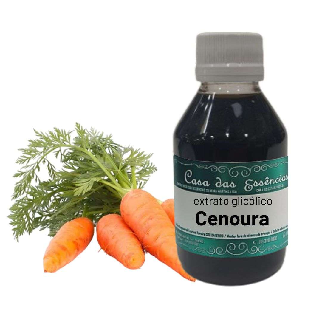 Cenoura Extrato Glicólico - 100ml