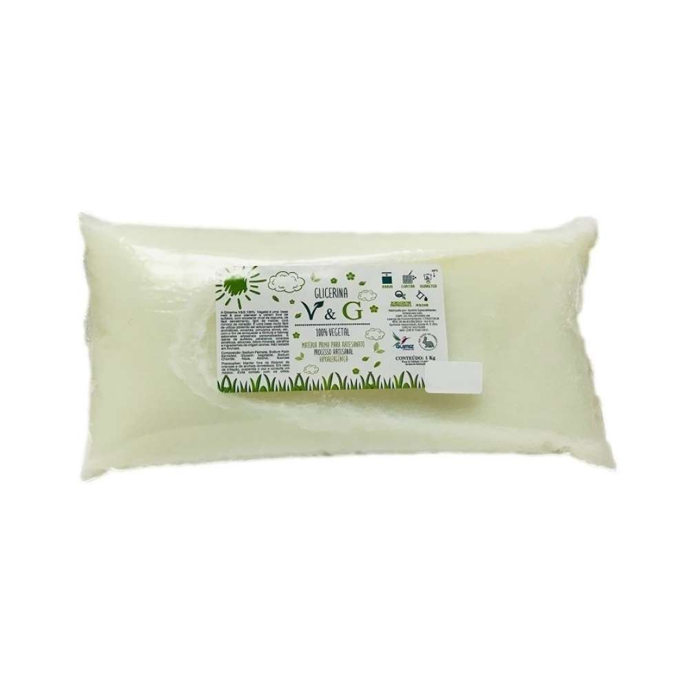 BASE GLICERINA VG 100% VEGETAL BRANCA - KG