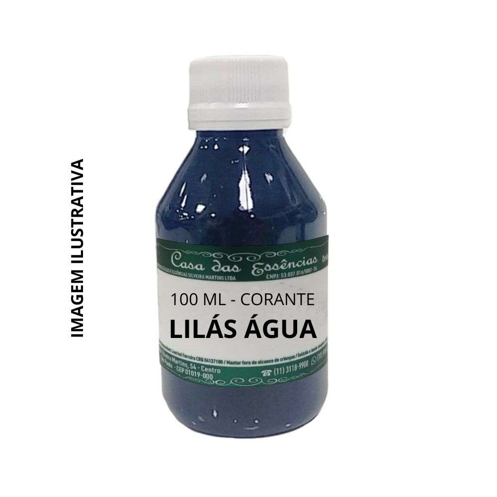 Corante lilás água 100ml
