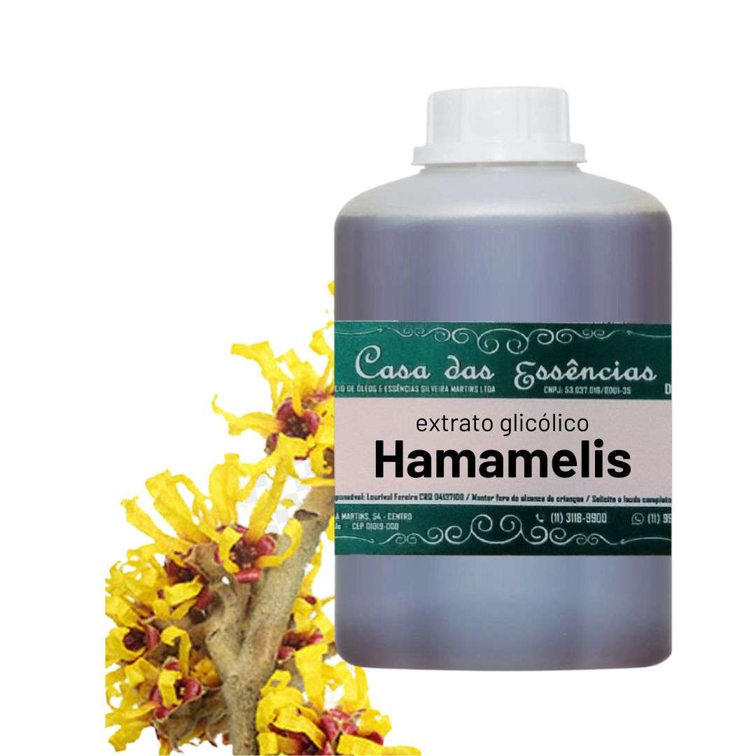 Hamamelis Extrato Glicólico - 01lt