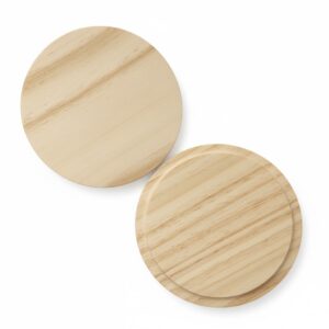 TAMPA MADEIRA PARA COPO WHISKY