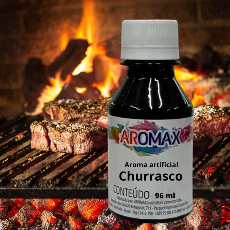 Churrasco aroma idêntico ao natural 96ml