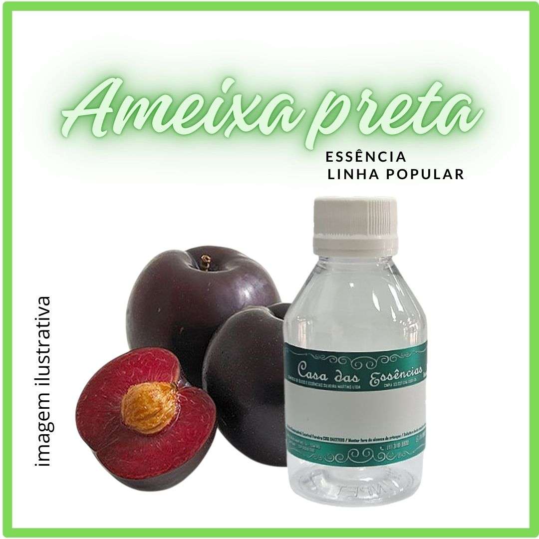 ESSÊNCIA AMEIXA PRETA (BOTIC) - 100ML