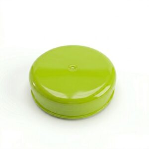 TAMPA POTE 113MM PLASTICA LARANJA - UN - VERDE
